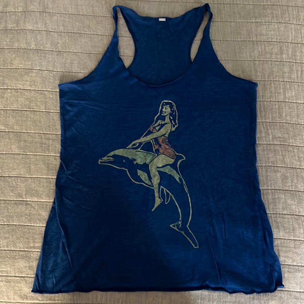 Dolphin Rider Tank Top